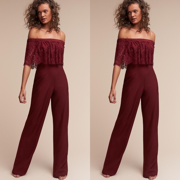 Bhldn X Theia Bridal Mila Jumpsuit 
